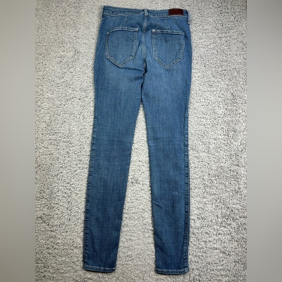 Hollister Jeans Womens 5 High Rise Super Skinny Classic Stretch Exposed Buttons - Picture 5 of 5